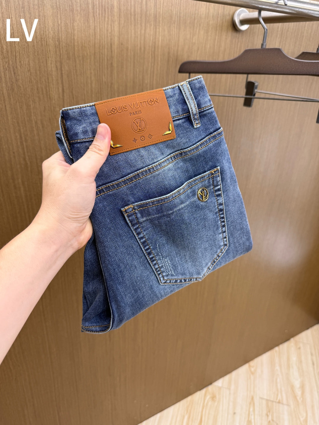 루이 비통 데님 팬츠 005