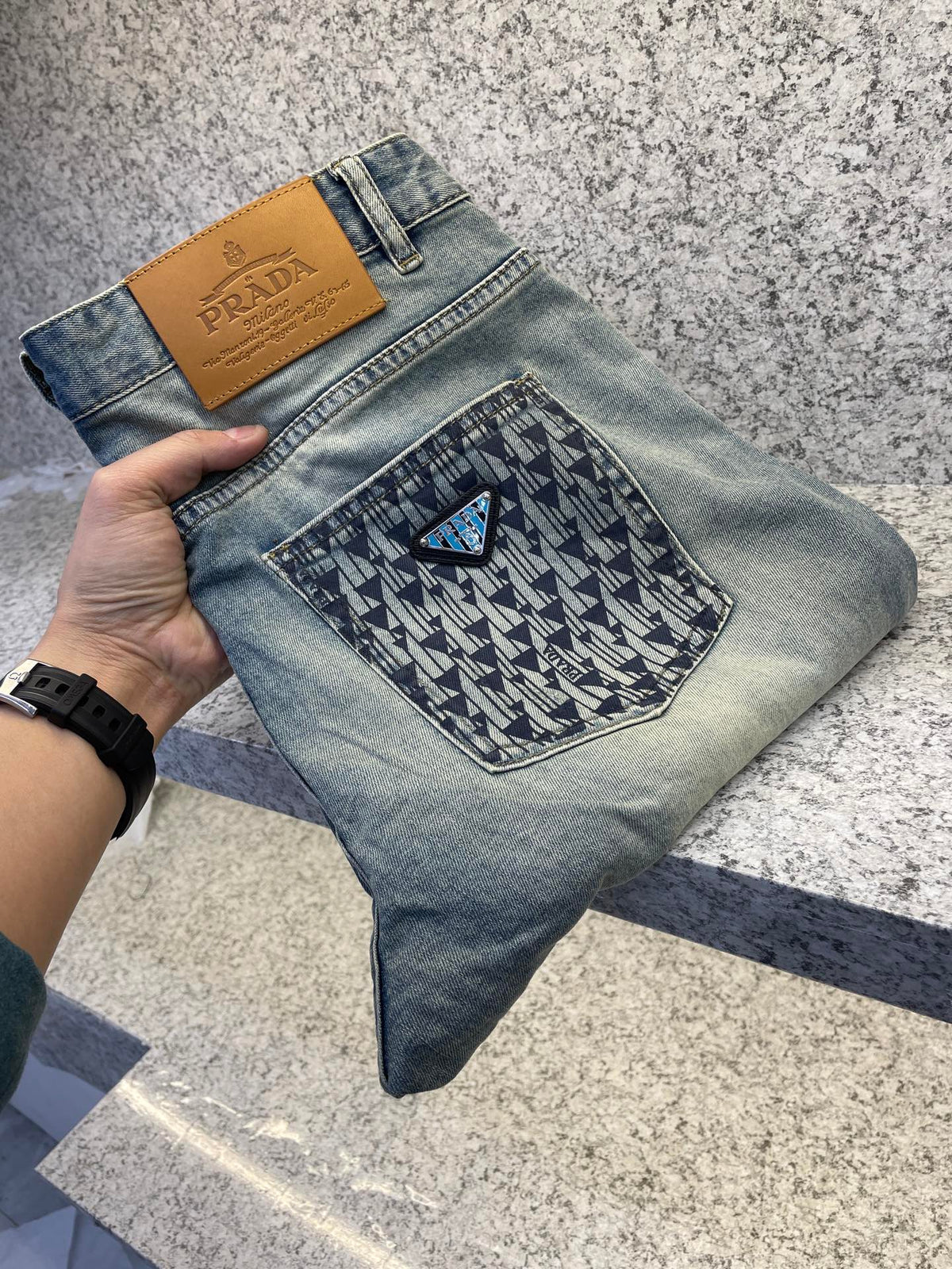 프라다 데님 팬츠 008