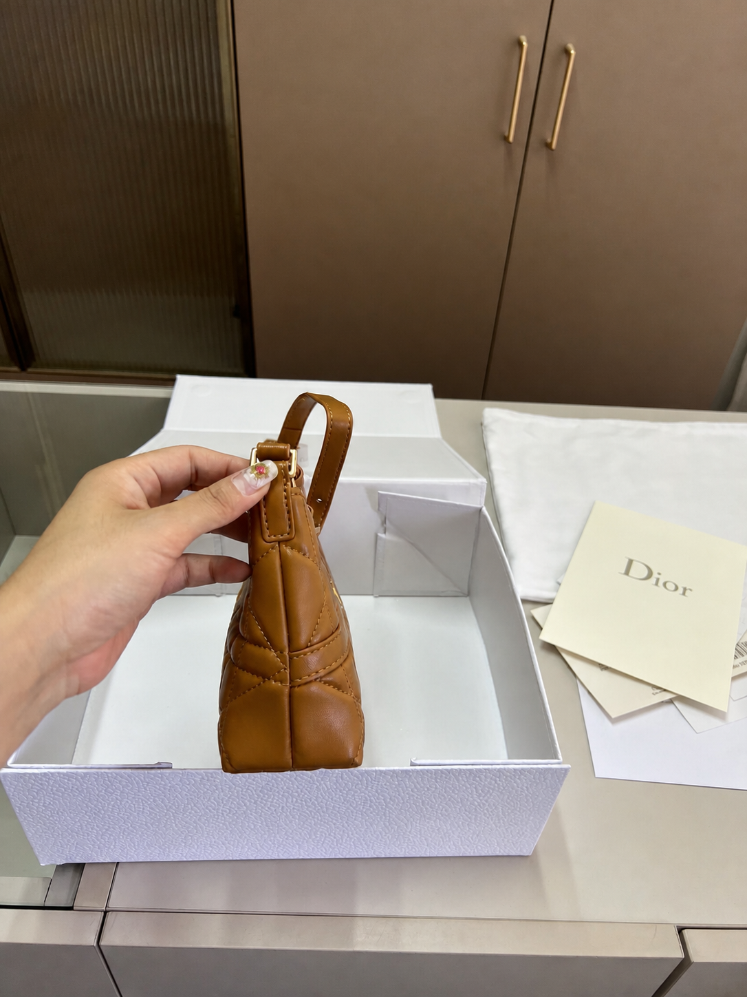 디올 오블리크 체인 숄더백 40