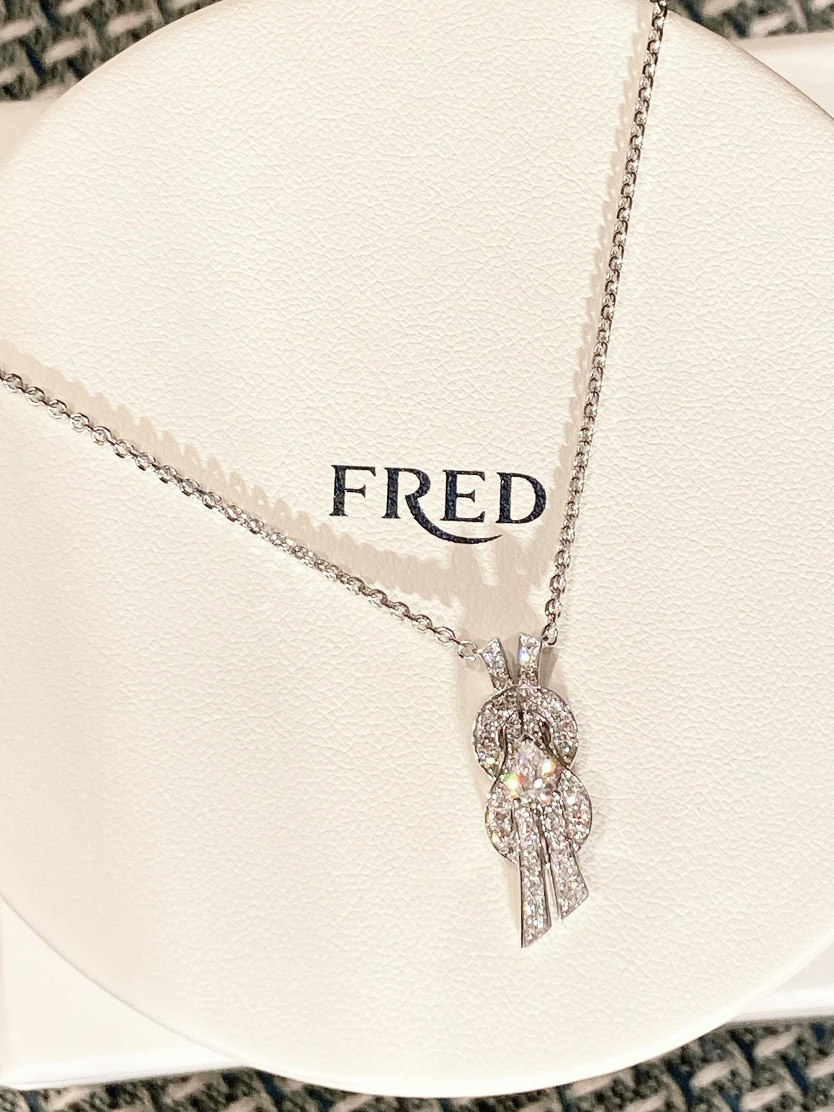 FRED 새로운 8자 리본 귀걸이가 나왔습니다✨✨FRED