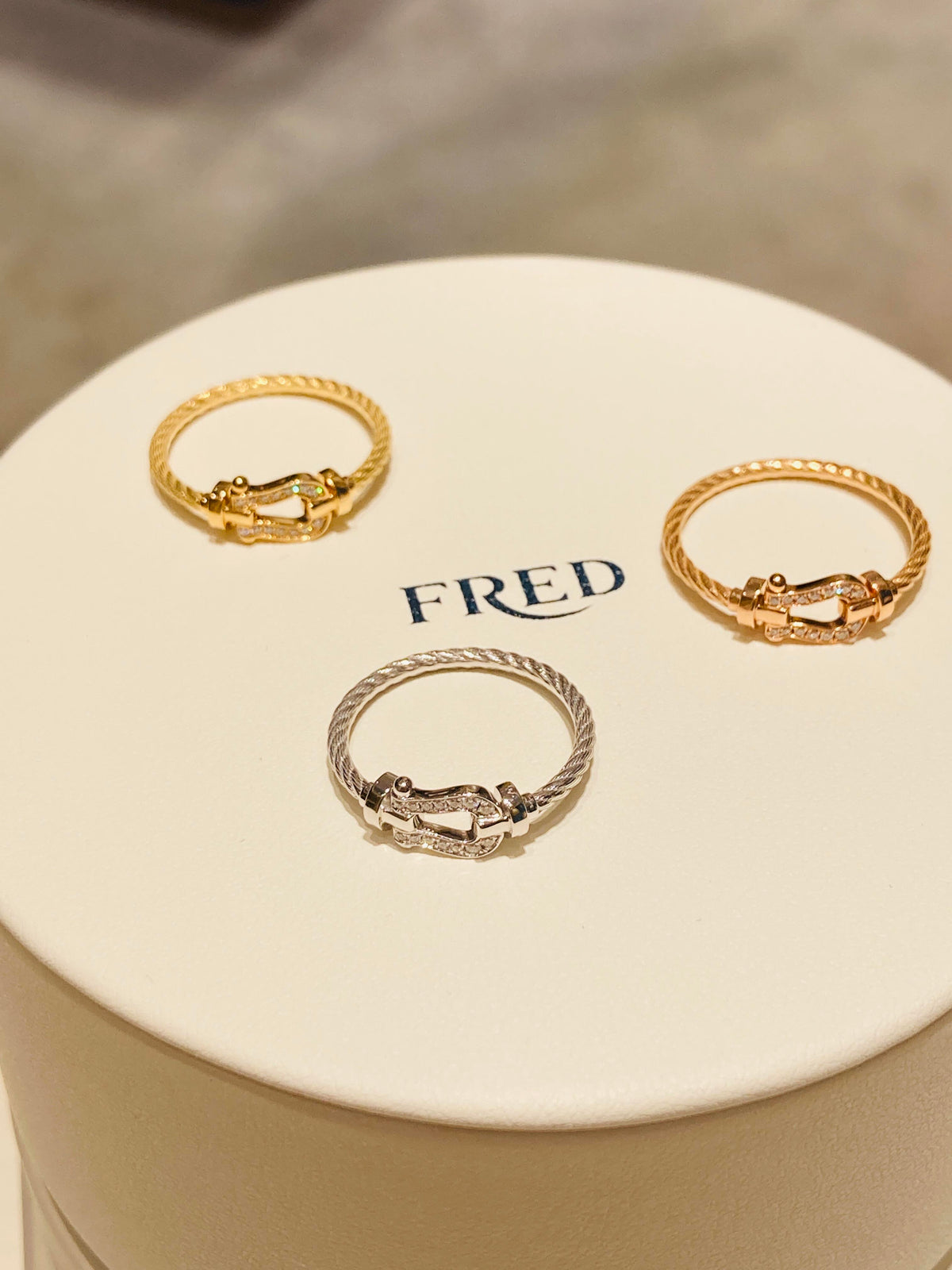 FRED 디테일이 감동❤️! 포스 10 스몰 링