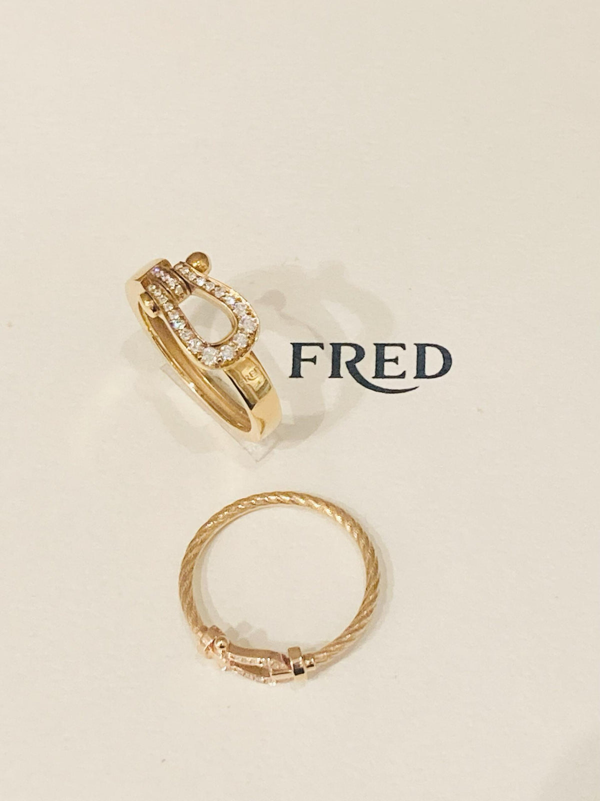 FRED 반짝반짝 사랑스러워요! 보기만 해도 행복해요🥳FRED 반지