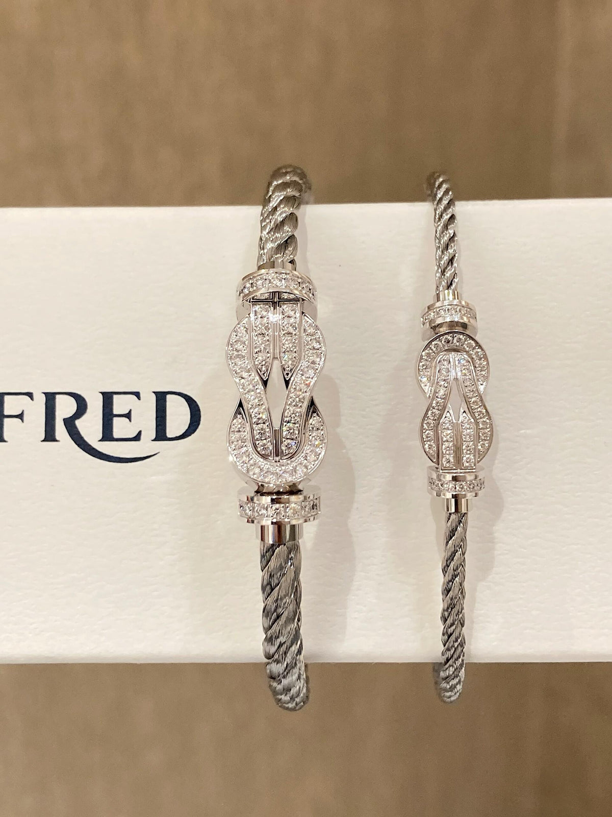 FRED ✨커플팔찌 천장! 8단어 무한 행운 팔찌