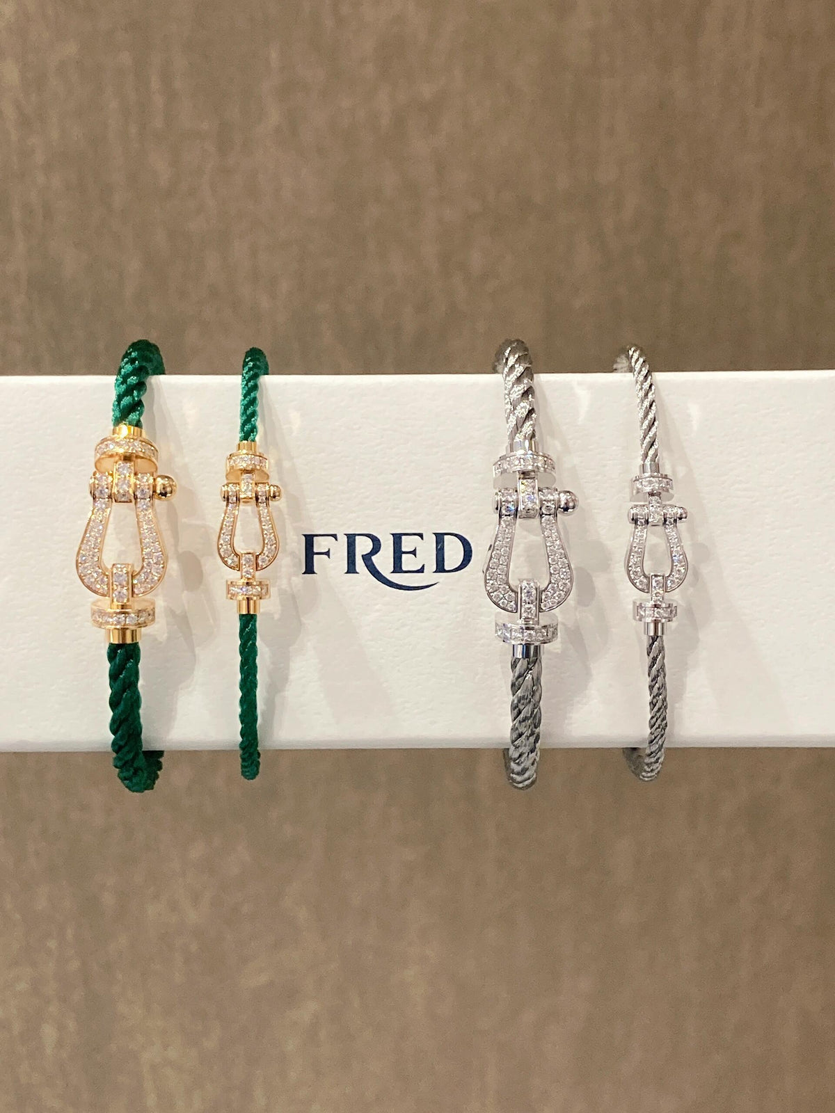 FRED ✨팔찌의 첫 번째 선택, 에메랄드 그린이 너무 멋져요! FRED페이든