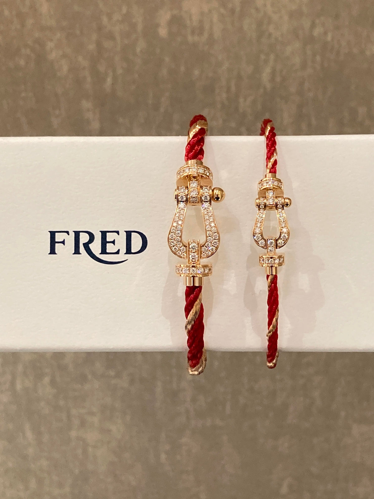 FRED ❤️나라와 함께하는 축하❗️차이니즈 레드❗️❤️포스 10 시리즈 레드 골드 로프
