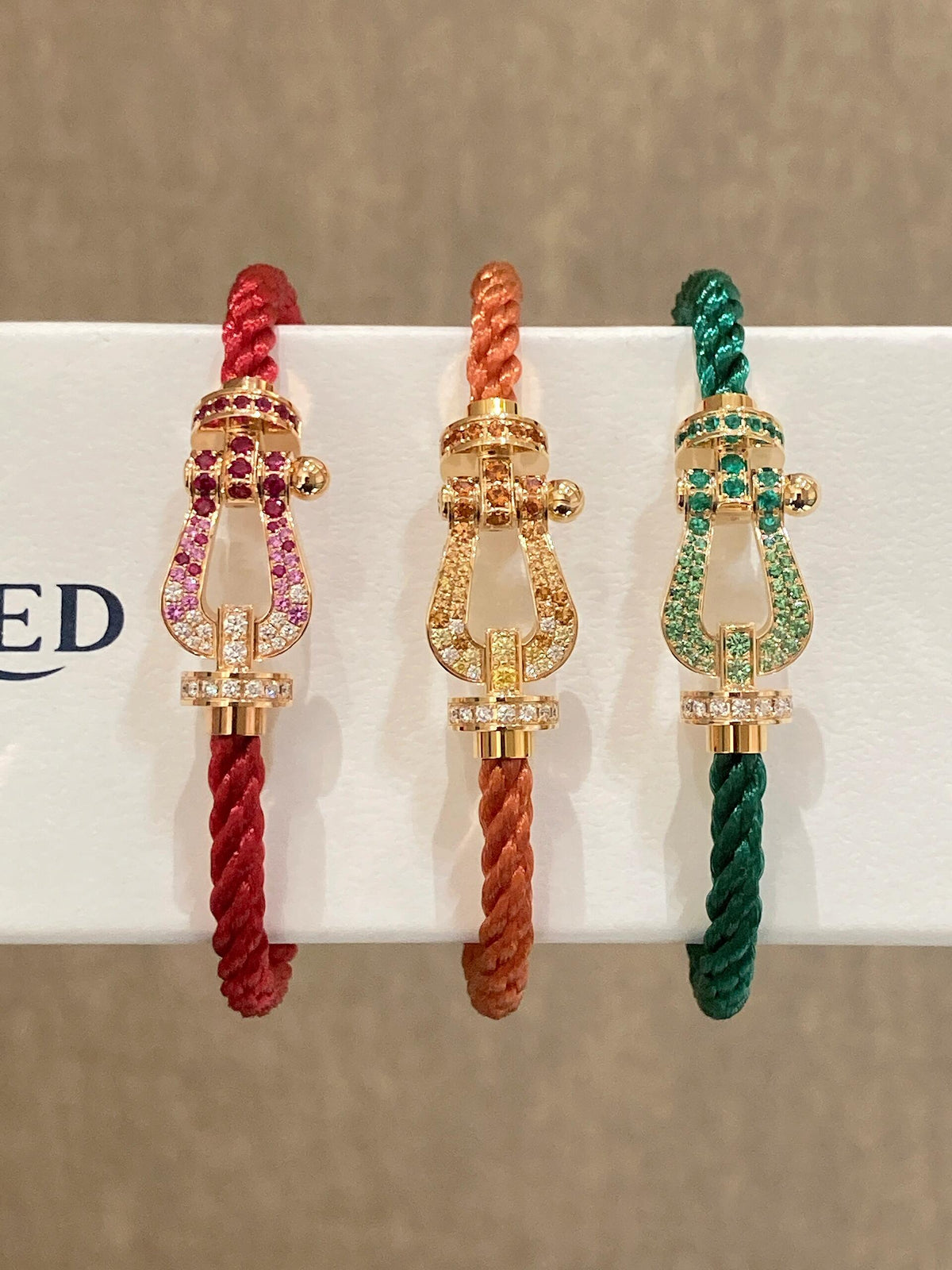 FRED 올해 컬러풀한 로프팔찌 너무 맘에 들어요🥰FRED