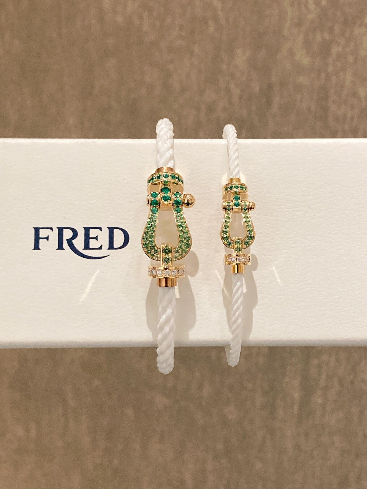 FRED 컬러 아티스트, 포스 10 팔찌! 에메랄드 원석