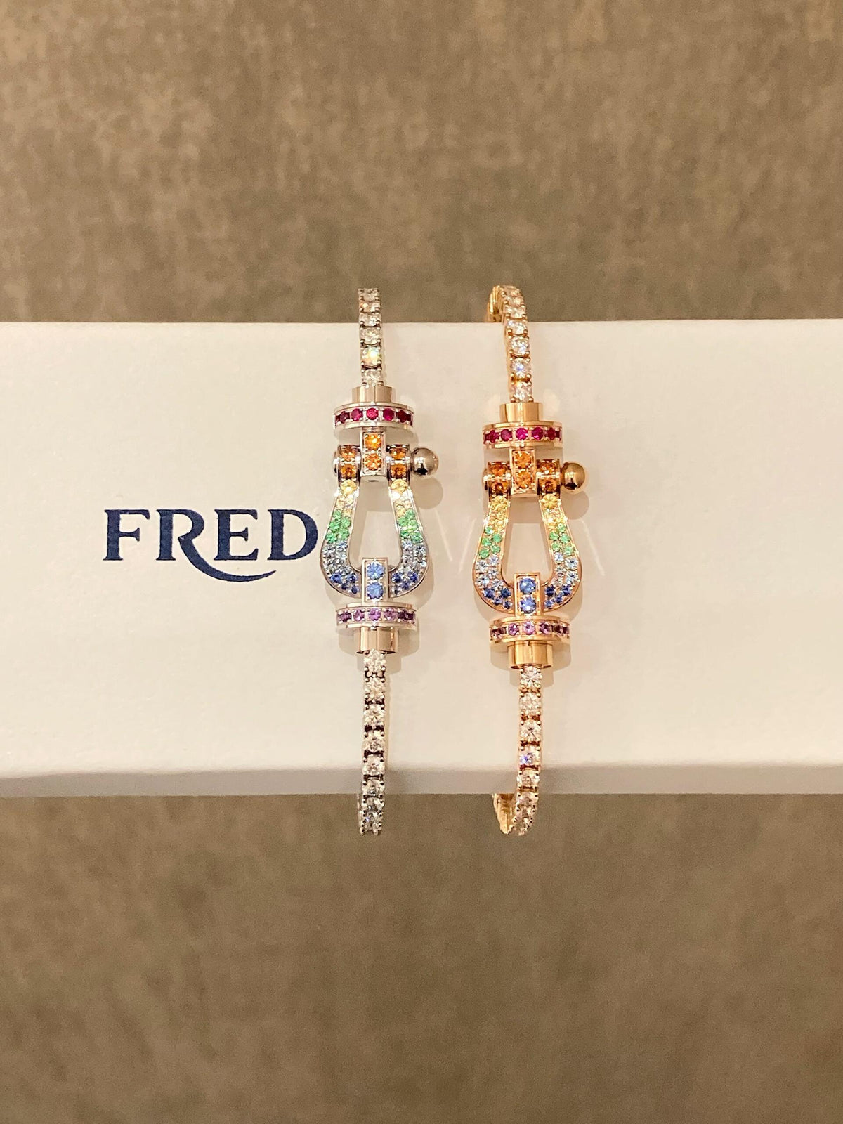 FRED 🌈다양한 다이아몬드 팔찌, ✨부자는 부자다! 프레드 팔찌