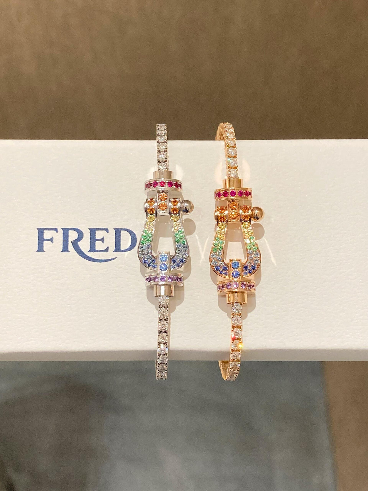 FRED 🌈다양한 다이아몬드 팔찌, ✨부자는 부자다! 프레드 팔찌