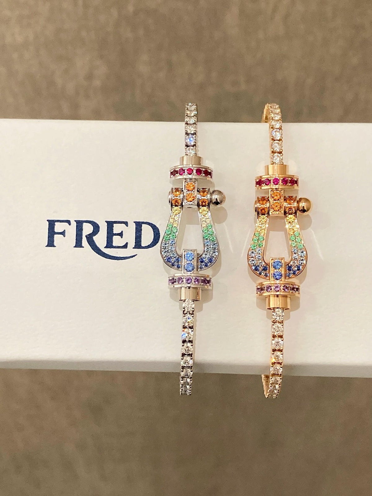 FRED 🌈다양한 다이아몬드 팔찌, ✨부자는 부자다! 프레드 팔찌