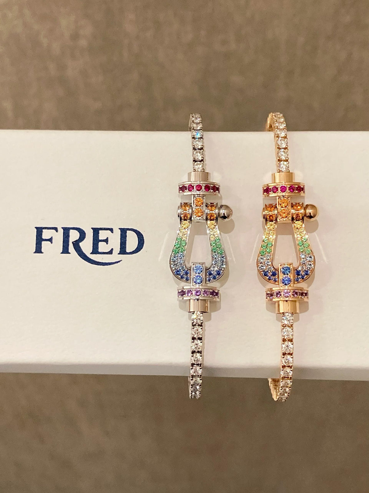 FRED 🌈다양한 다이아몬드 팔찌, ✨부자는 부자다! 프레드 팔찌