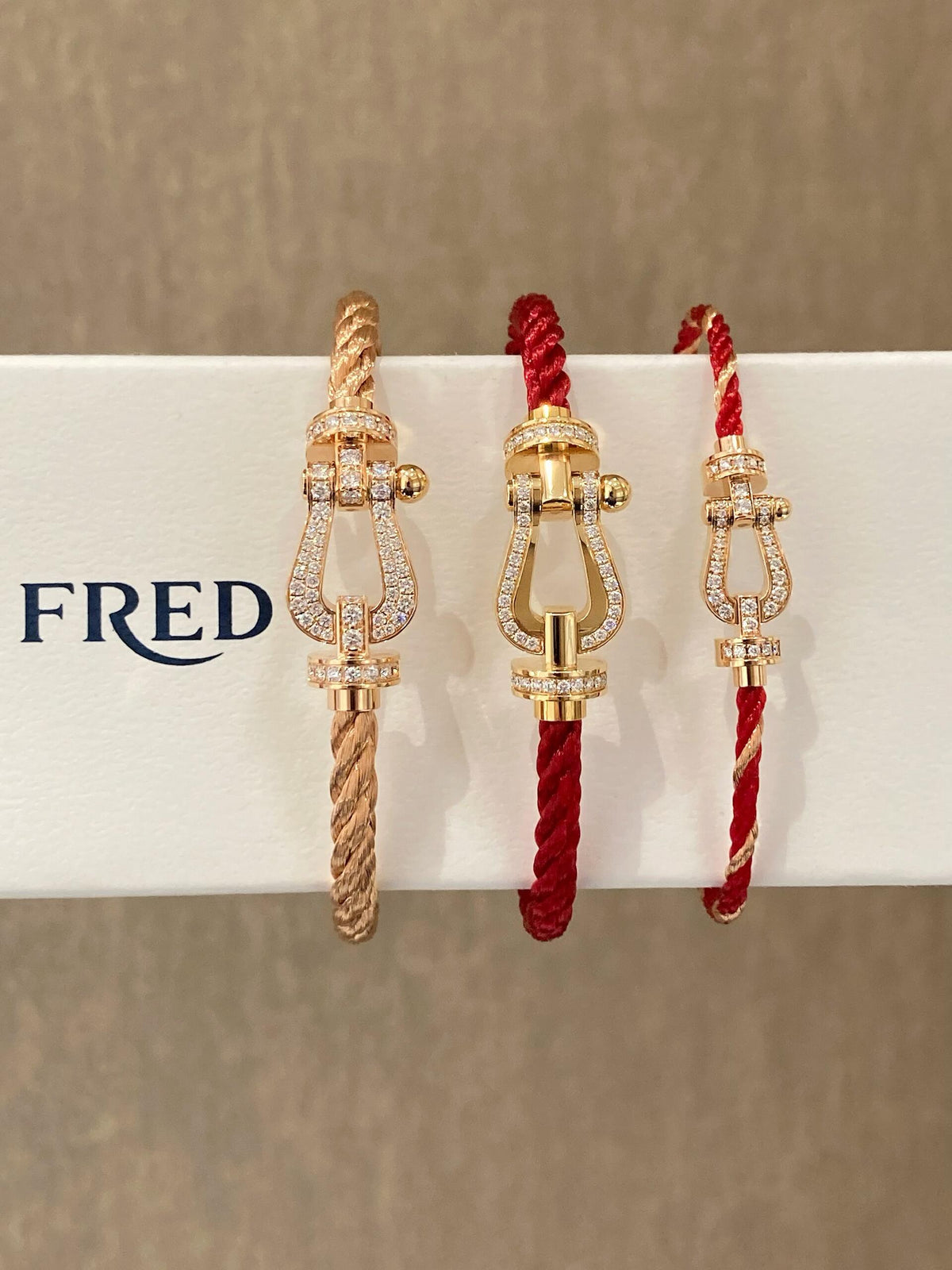 FRED 🔴올해 팔찌로 선정된 FRED Feiden 레드 로프!