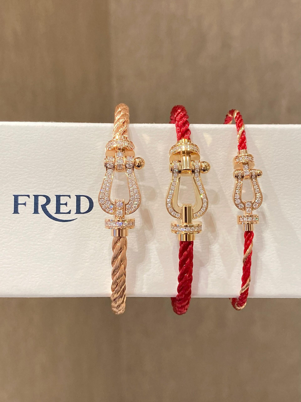 FRED 🔴올해 팔찌로 선정된 FRED Feiden 레드 로프!