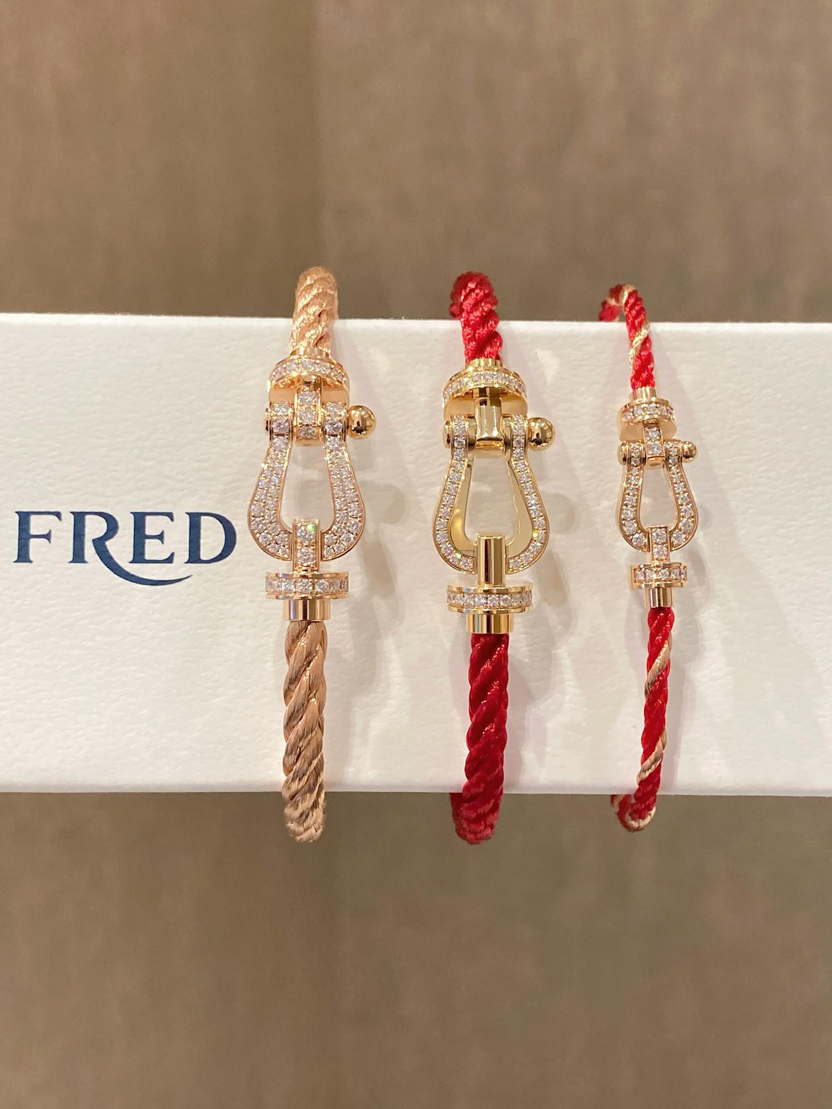 FRED 🔴올해 팔찌로 선정된 FRED Feiden 레드 로프!